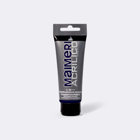 MAIMERI 465 ACRILIQUE VIOLET  ROUGEÂTRE PERMANENT 200 ML MADE IN ITALY