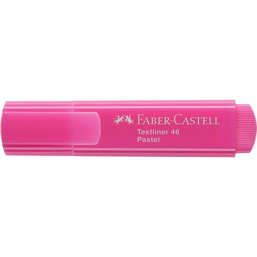 Surligneur Textliner 46 Pastel rose -  FABER CASTELL - Vue 3