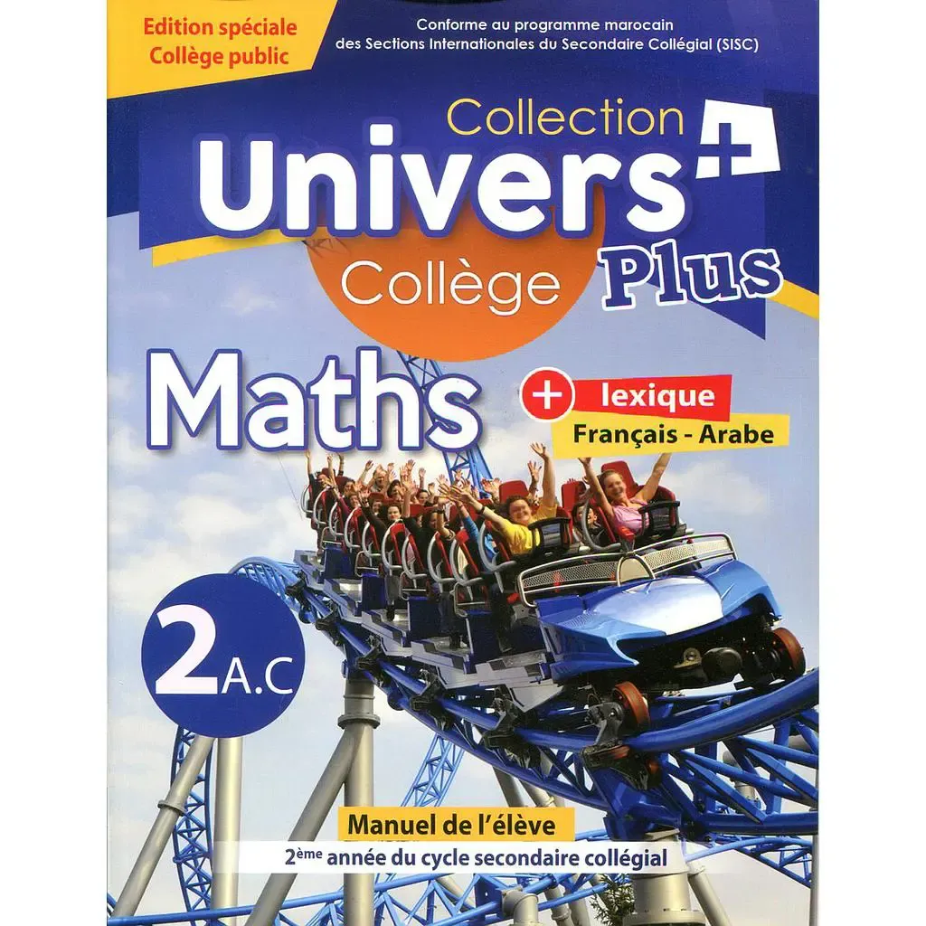 L'UNIVERS PLUS MATHS 2AC