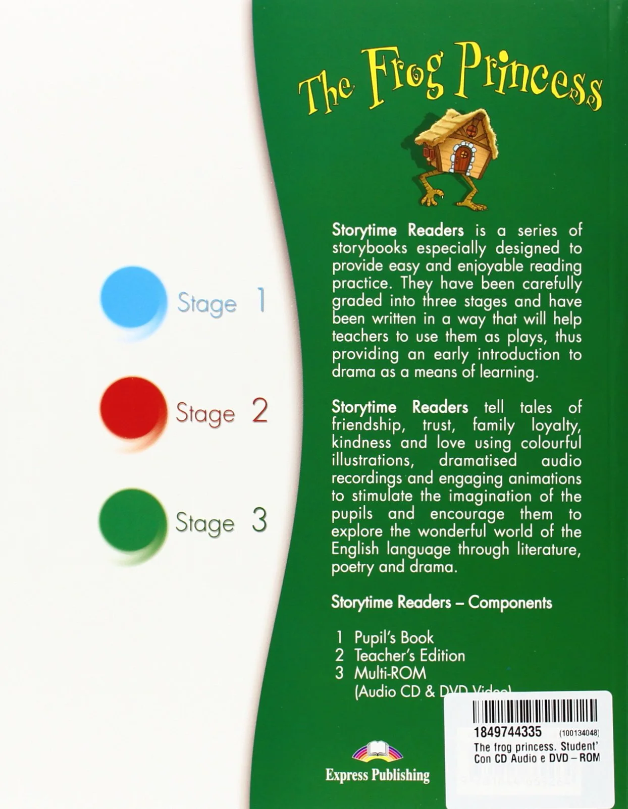 THE FROG PRINCESS SET WITH MULTI-ROM PAL (AUDIO CD/DVD)STAGE3 - Vue 3