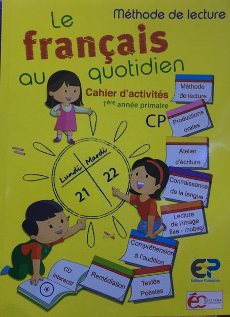 LE FRANCAIS AU QUOTIDIEN CP - CAHIER D'ACTIVITE