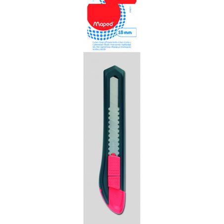 CUTTER PLASTIQUE 18MM SACHET -  MAPED
