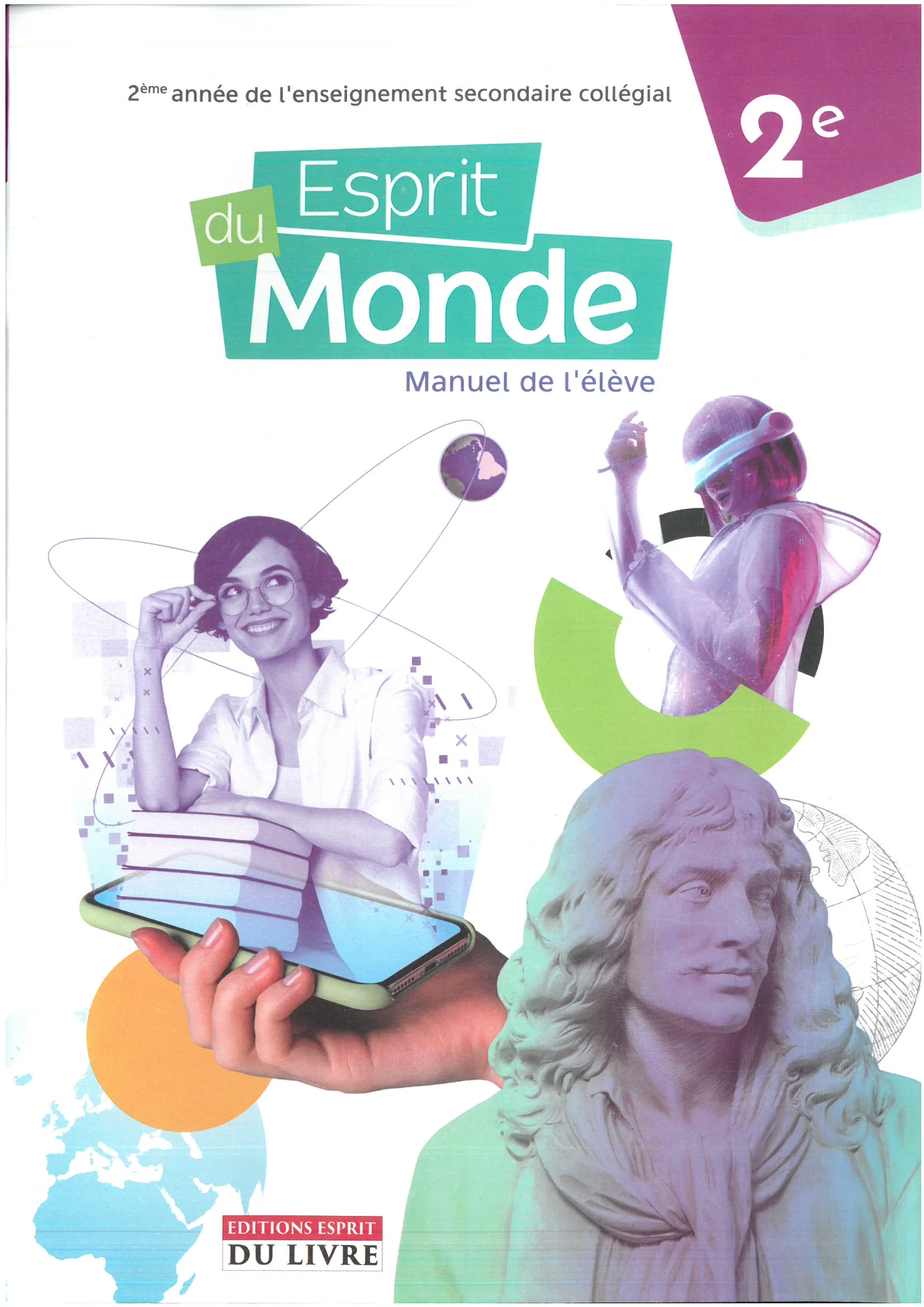 ESPRIT DU MONDE - MANULE DE L'ELEVE 2 AC - Vue 2