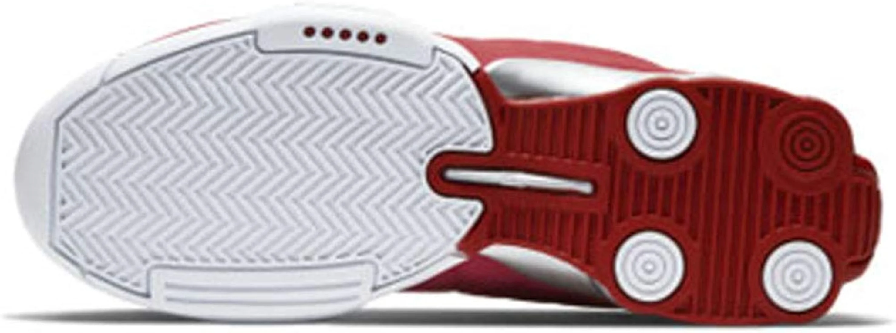Nike Shox BB4 – Blanc/Rouge (Édition Rare)