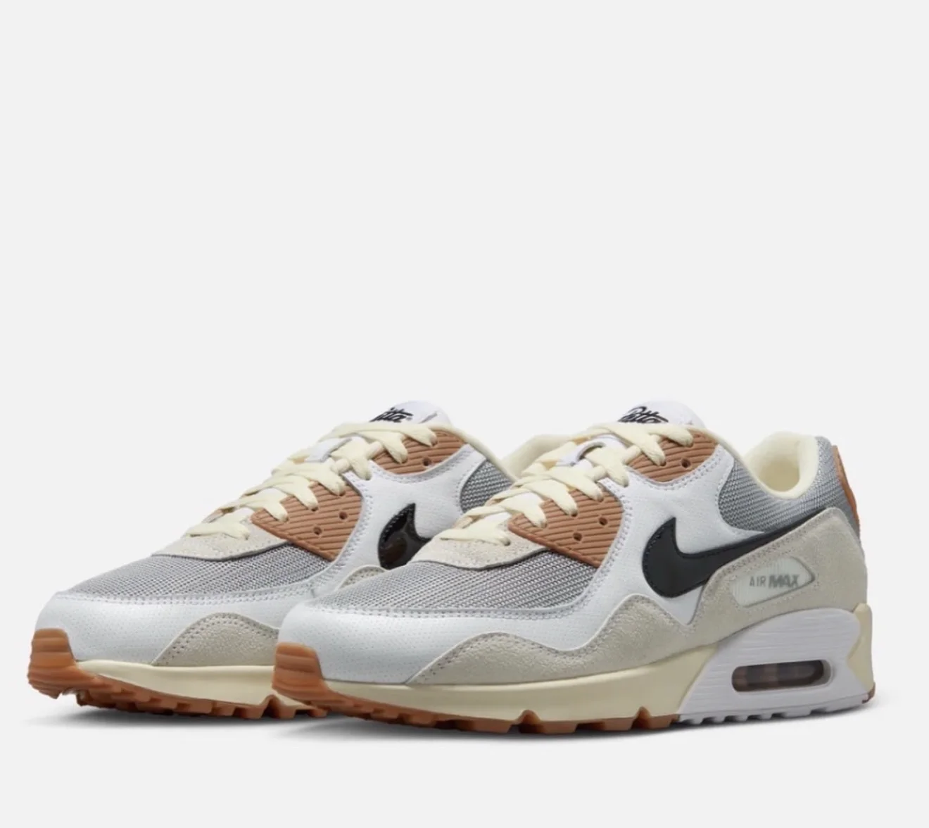 Nike Air Max 90 SP Patta Waves Particle Grey Coconut Milk