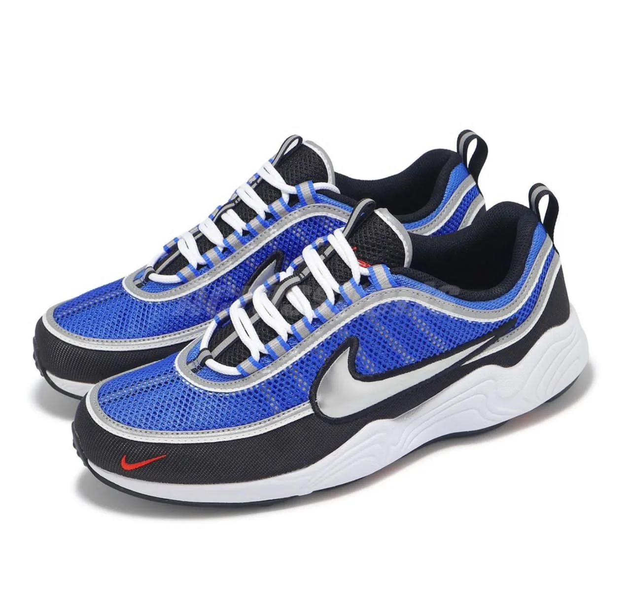 Nike Air Zoom Spiridon – Black & Signal Blue