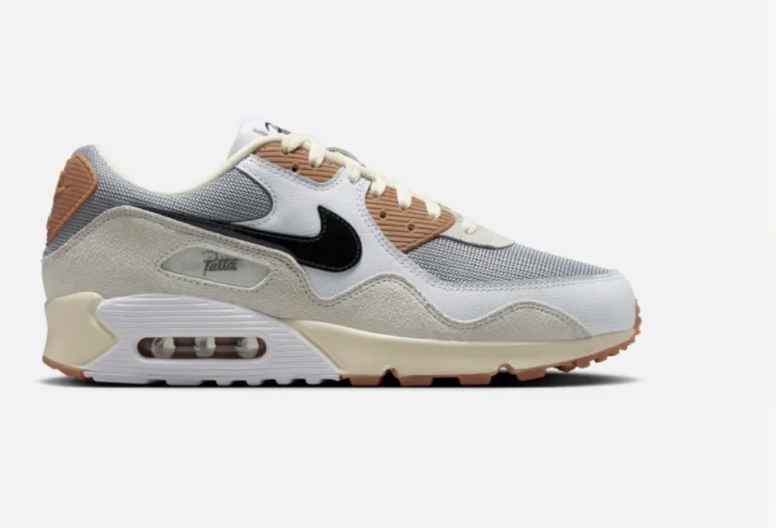 Nike Air Max 90 SP Patta Waves Particle Grey Coconut Milk