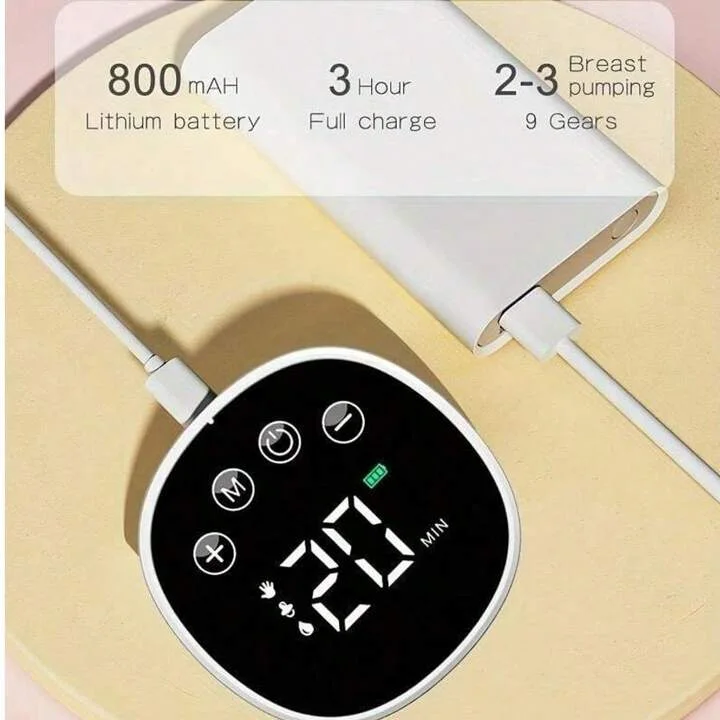 • مضخة حليب لاسلكية للرضاعة الطبيعية