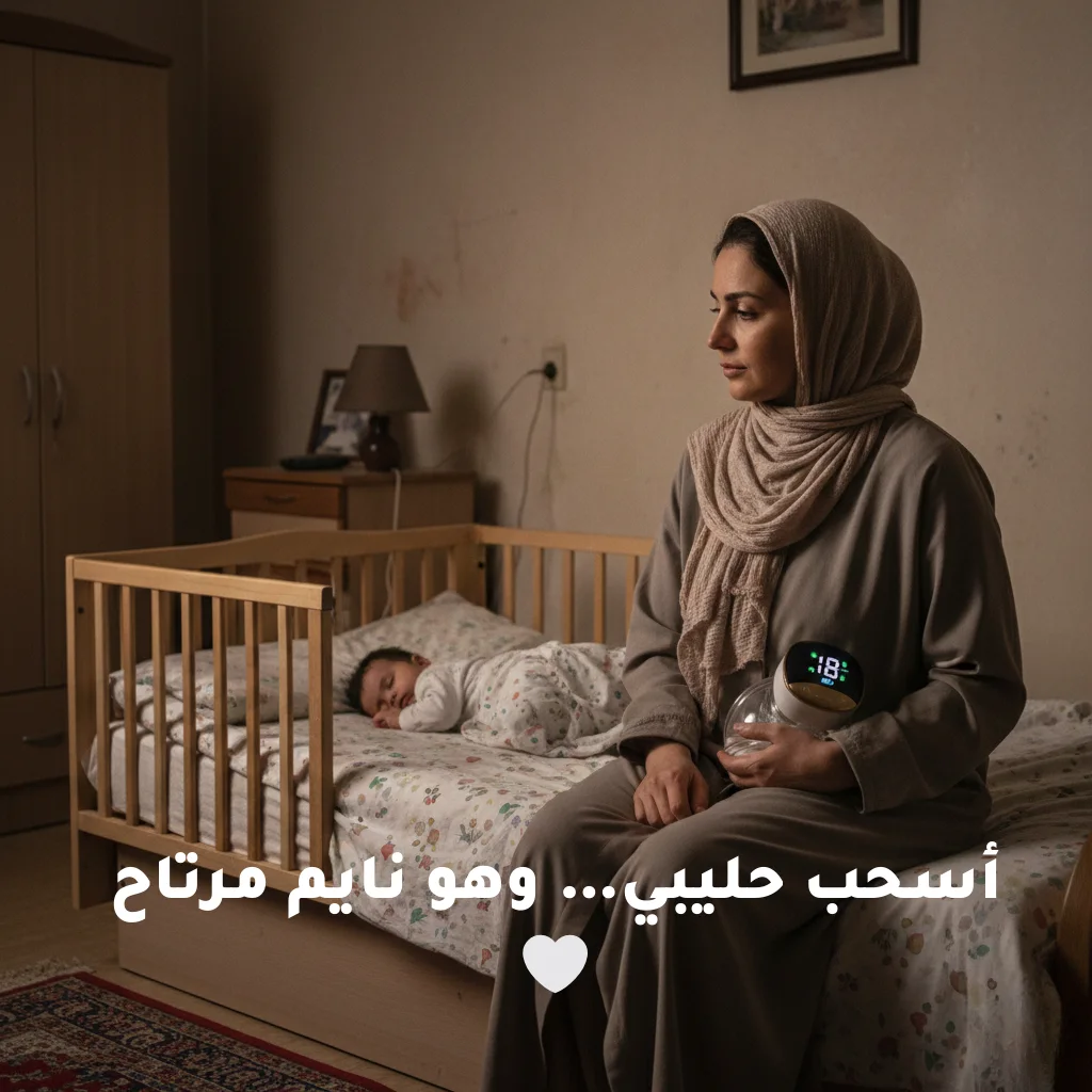 • مضخة حليب لاسلكية للرضاعة الطبيعية