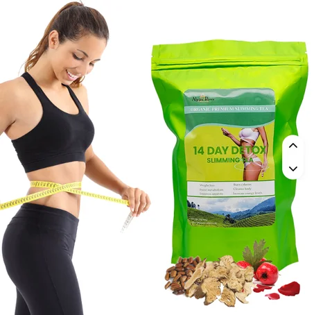 شاي التخسيس والتطهير لمدة 14 يومًا لحرق الدهون وفقدان الوزن وتعزيز الأيض وتنظيف وتطهير البطن