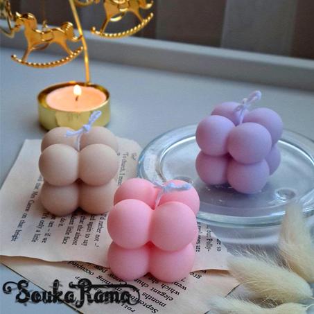 شمعة الفقاعات صغيرة الحجم (mini bubbles)