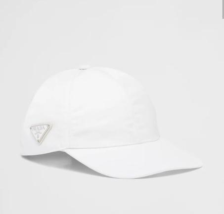 White Re-nylon Baseball Cap | PRADA