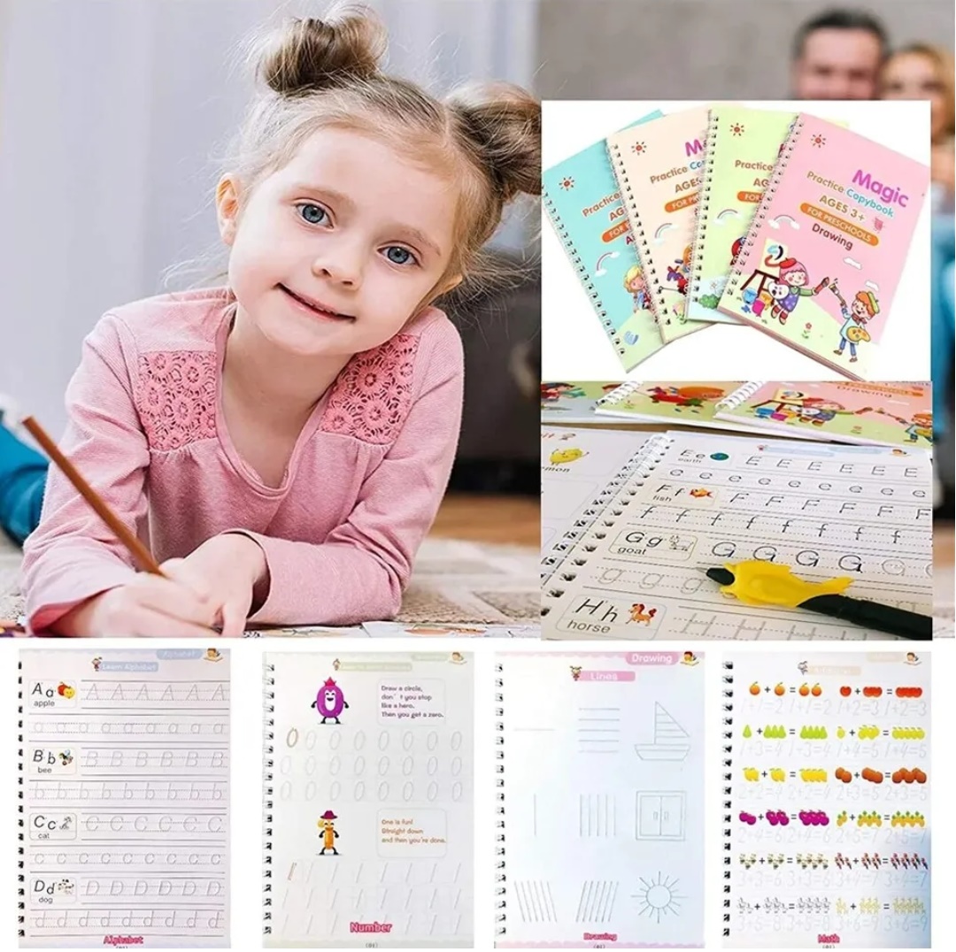 دفتر الكتابة السحري للاستخدام المتعدد
