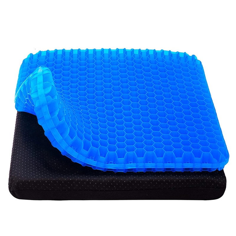 Coussin en gel ICE PAD, siège assis pour voiture bureau chaise extérieur coussin en nid d
