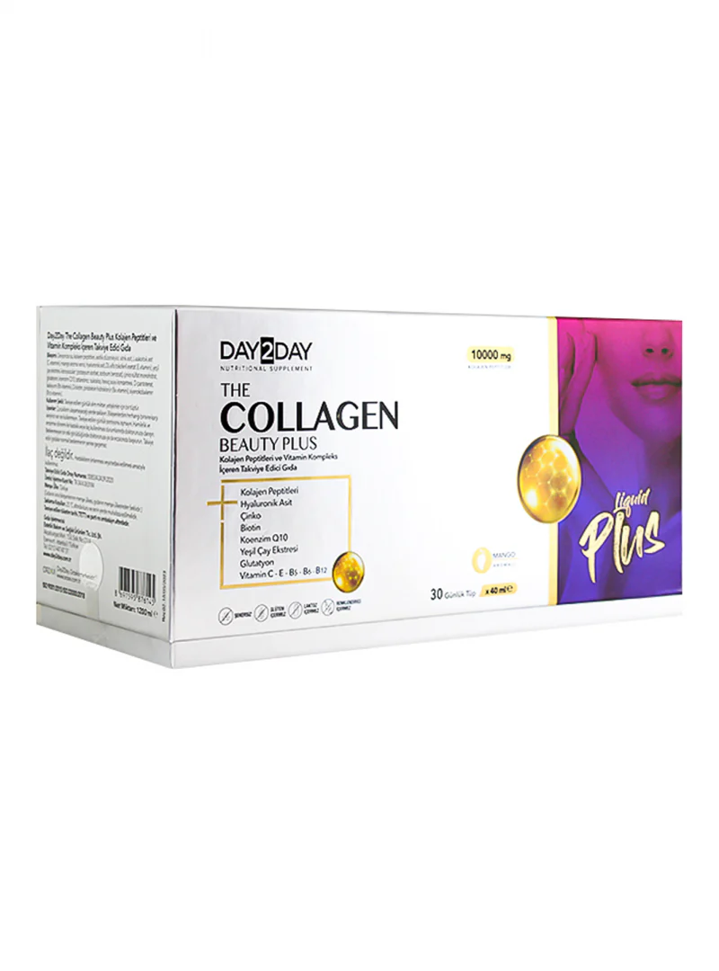 شراب كولاجين داي تو داي بيوتي بلس 30  أمبولات - بنكهة المانجو | Day2Day