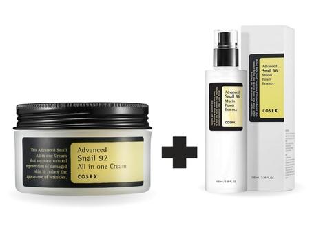 مجموعة الحلزون للعناية بالبشرة