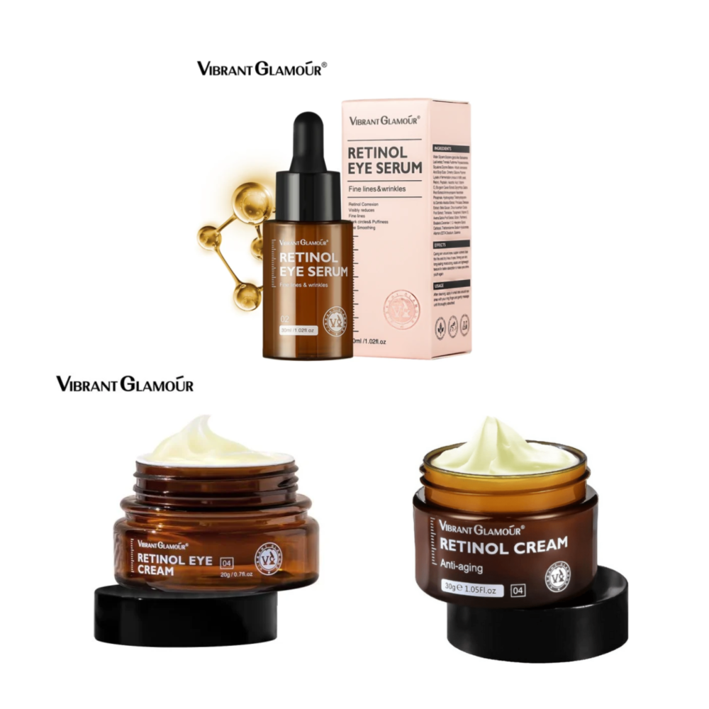 عرض خاص على مجموعة الريتينول للعناية بالبشرة ـ روتين متكامل لبشرة نضرة وشابة