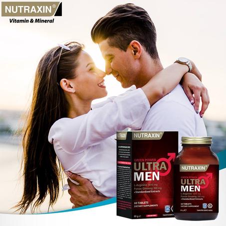 مكمل غذائي للرجال تعزيز النشاط البدني والصحة الجنسية نوتراكسين الترا 60 قرص