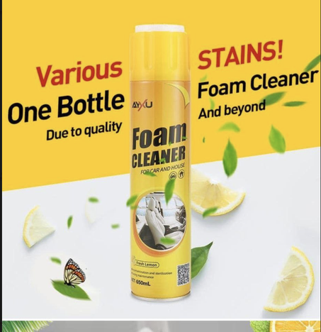 رغوة التنظيف لإزالــة  أصـــعب الأوســاخ