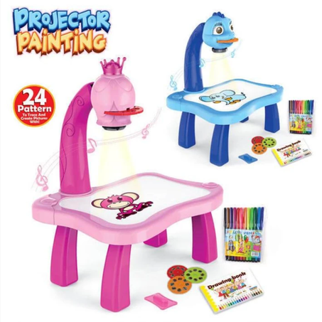 Planche à dessin de projection pour enfants