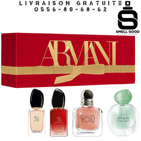 Giorgio Armani Pack Miniatures (x4)