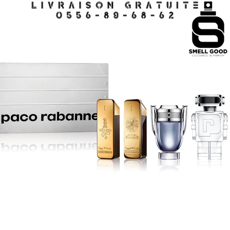 Paco Rabanne Pack Miniatures Homme (x4)