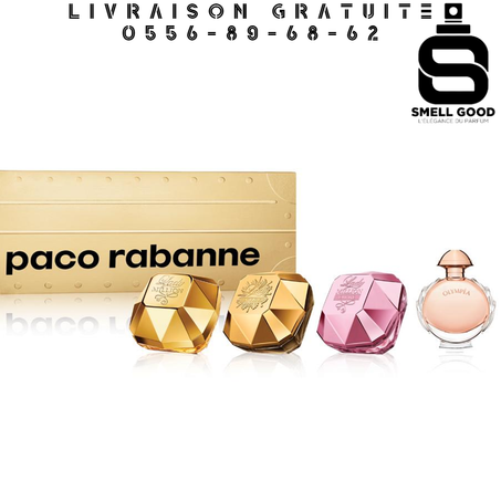 Paco Rabanne Pack Miniatures Femme (x4)