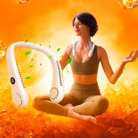 مروحة الرقبة المحمولة ksa