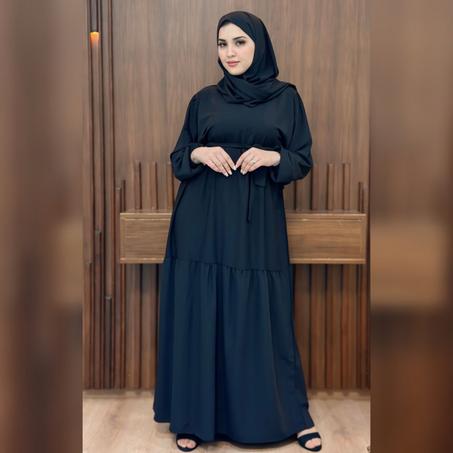 كسوة كريب طايح مع الشال ديالها