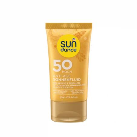 Fluide solaire anti-âge avec soin complet