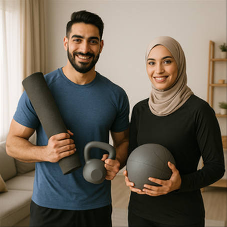 الرياضة واللياقة البدنية _ قريباً