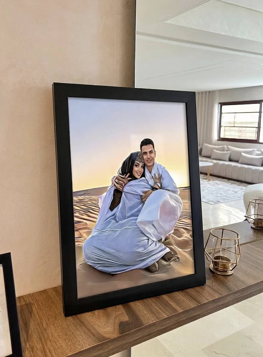 لوحة صورة مخصصة بتصميم عصري – حوّل صورتك إلى تحفة فنية