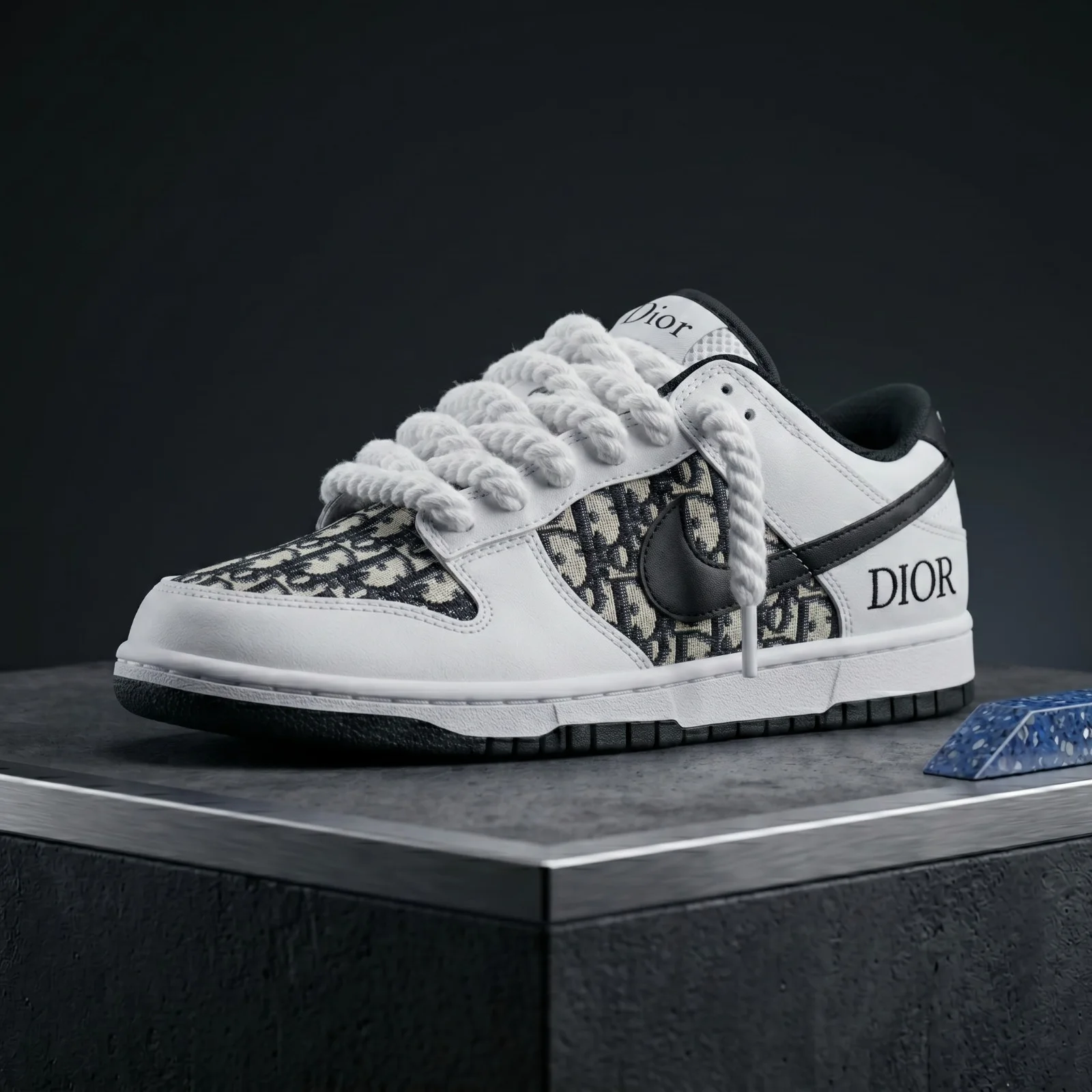 NIKE JORDAN DIOR WITHE