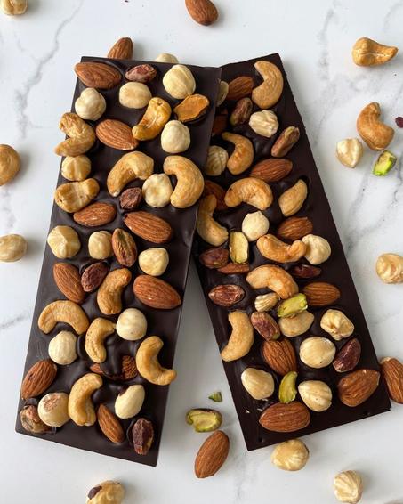Chocolat Noir Croquant aux Noix