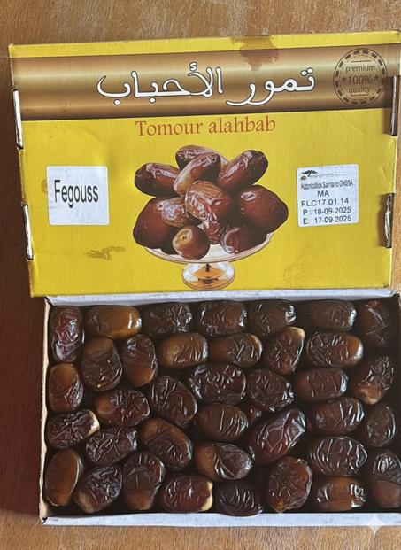 تمور بوفكوس الحجم الكبير من واحات تافيلالت – جودة عالية في علبة  (2كلغ)