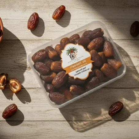 تمور المجهول الفاخرة من واحات تافيلالت – جودة عالية في علبة عملية (750غ)