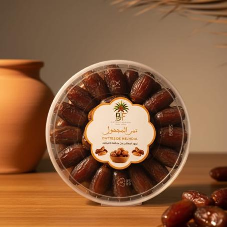 تمور المجهول الفاخرة من واحات تافيلالت – جودة عالية في علبة عملية (800 غ)