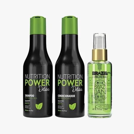 POWER DETOX KIT DUO 300ML & SERUM 60ML