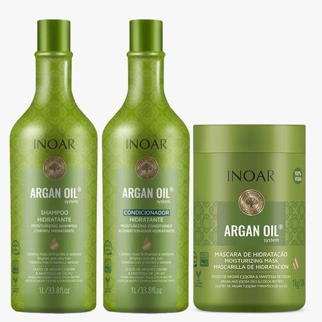 INOAR ARGAN OIL KIT 3 PRODUITS