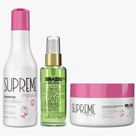SUPREME REPAIR KIT DUO 300ML & SERUM 60ML