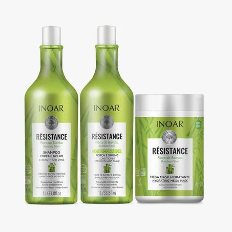 INOAR BAMBU KIT 3 PRODUITS