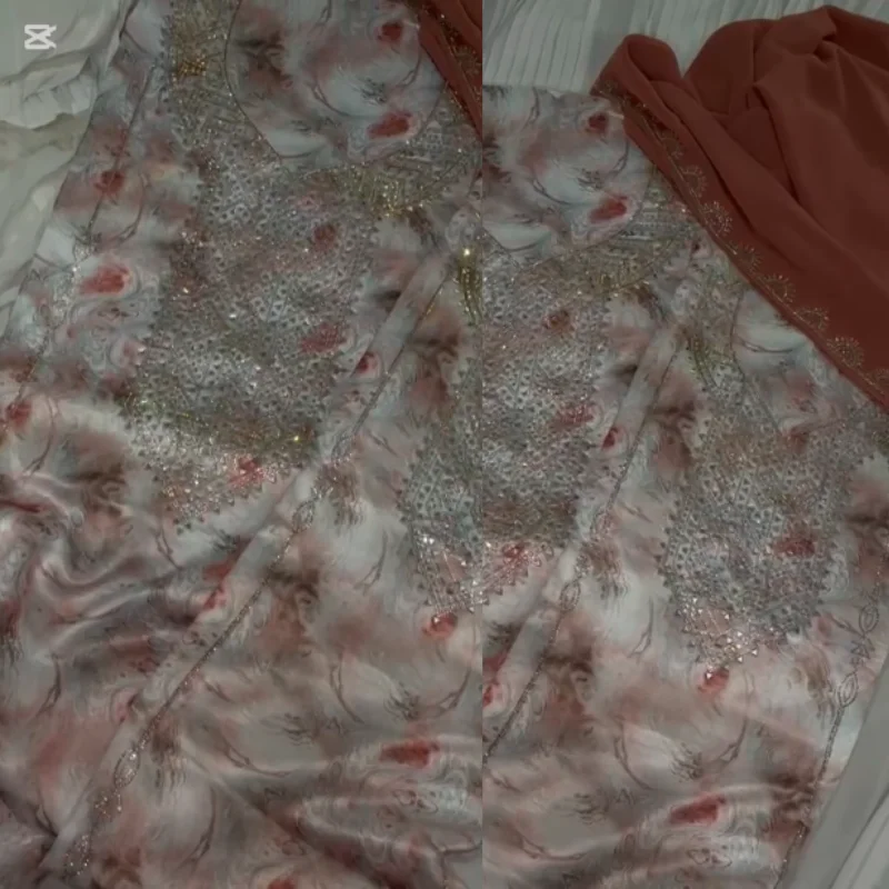 🌸 Mikhwar Maman & Fille – Soie Indonésienne Premium 🌸