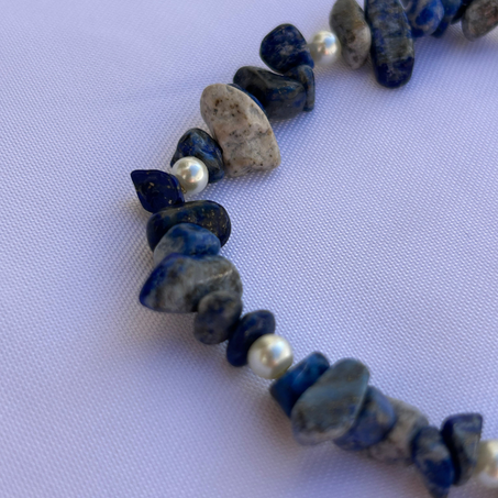 Bracelet en pierres LAPIS-LAZULI