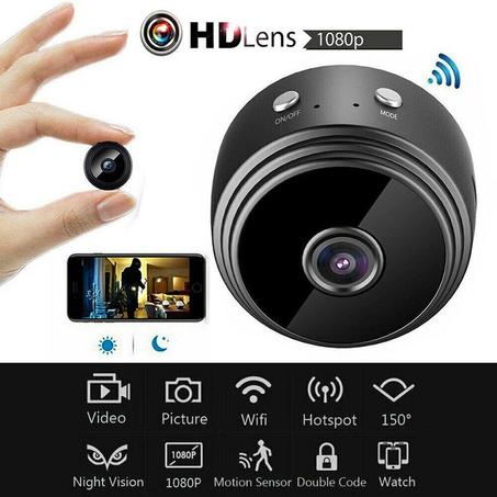 Mini Caméra A9 WiFi 1080P Full HD