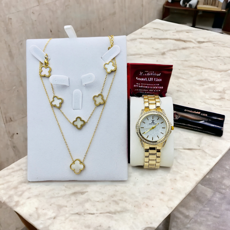 Ensemble van cleef B avec montre