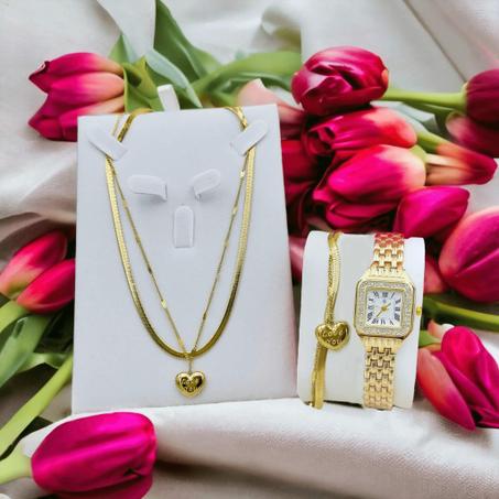 Ensemble coeur avec montre M4