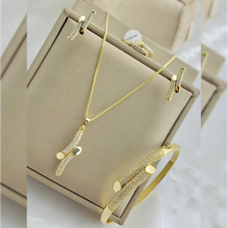 Ensemble 4Pcs Xuping Clou