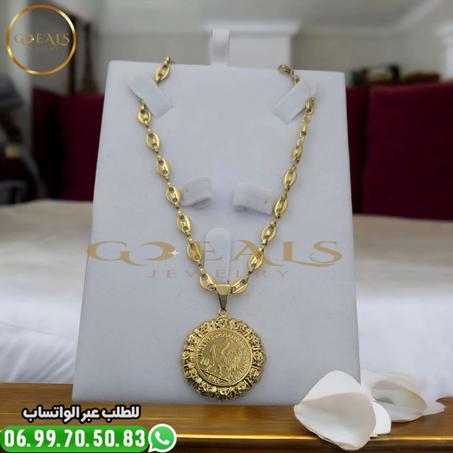 Collier Inoxydable de Luxe Faroj kafiya