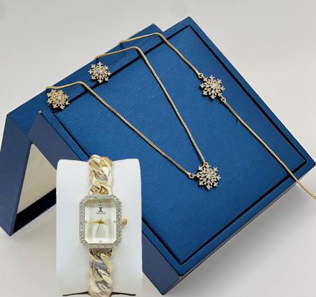 Ensemble 4Pcs Xuping & Montre