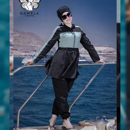 بوركيني اليخت من gamela بخصم 50% والدفع بعد الاستلااام (مينت)